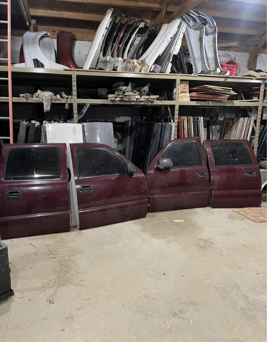 Inspecting a real truck or auto part before purchase