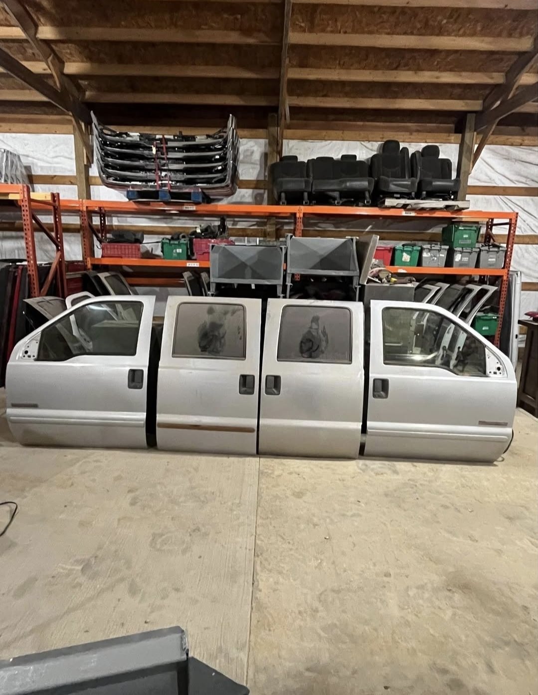 Inspecting a real truck or auto part before purchase