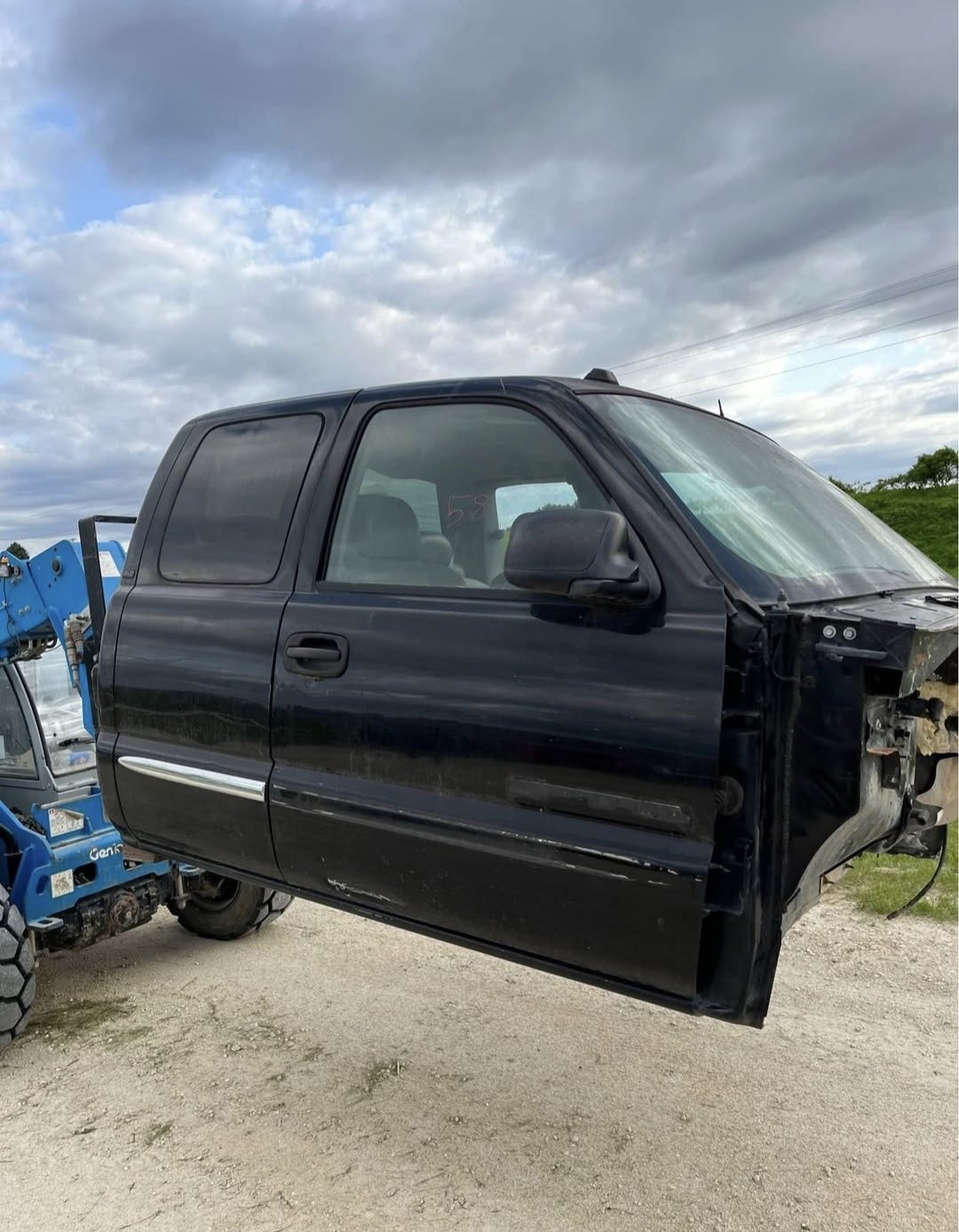 Rust free 99-07 Chevy ext cab black